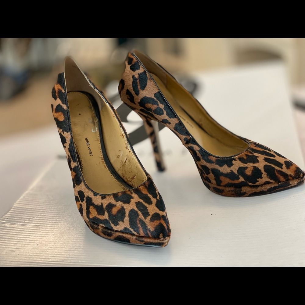 7 1/2 Nine West 4 1/2 heel